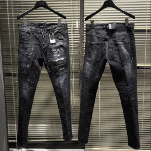 Quần jeans dsq bản was rách ss25