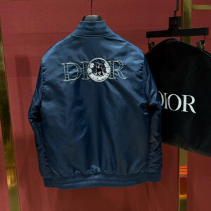 Áo khoác dior thêu hình mèo